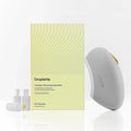 Droplette Ultra Starter Set – Patented Micro-Infuser Skincare Device with Collagen Hydrofiller Capsules for Hydration & Plumping – Dove Grey Device with 28 Single-Use Capsules