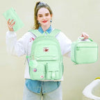 CCJPX Girls Backpack, 16 inch School Laptop Bag College Bookbag, Anti Theft - Image 6