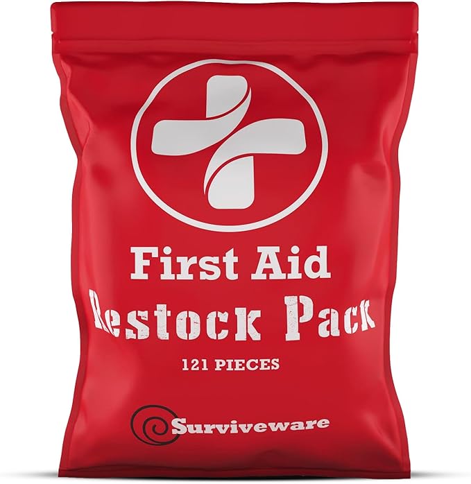 Surviveware 110 Pcs Waterproof Premium Survival First Aid Kit - Image 2