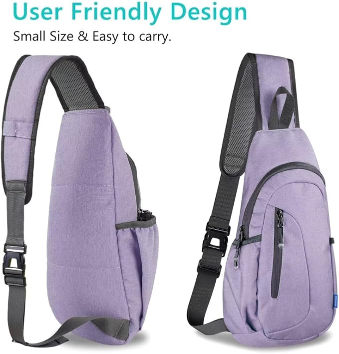 TITECOUGO Small Sling Bag, Lightweight Crossbody Backpack - Image 3