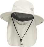 NPJY Sun Fishing Hats with Neck Flap by Unknown