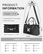 Initial Travel Duffel Bag Sports Gym Bag - Image 2