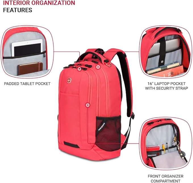 SwissGear Cecil 5505 Laptop Backpack - Image 4
