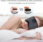 LC-dolida Sleep Headphones, Sleep Mask Bluetooth Wireless Music Eye Mask - Image 3