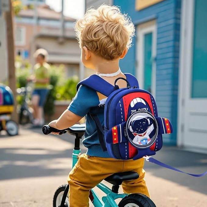 Padgene Toddler Backpacks Kids Preschool Backpack Waterproof Neoprene Animal - Image 3