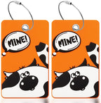 2PCS 2303 Bright Silicone Luggage tag by SIVEUMIL