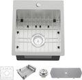Kitchen And Bar Sink, 15x17 Inch Stainless Steel Drop In Kitchen Sink Modern by Koardink