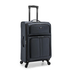 Anzio Softside Expandable Spinner Luggage (Dark Grey / 26-Inch Medium)