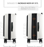 22 Inch Carry On Luggage 22x14x9 Airline Approved, Carry On Suitcase - Image 3