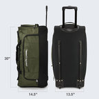 Pacific Gear Rolling Duffel Wheels, 30-inch Luggage, Hockey Bag, Heavy Duty - Image 5
