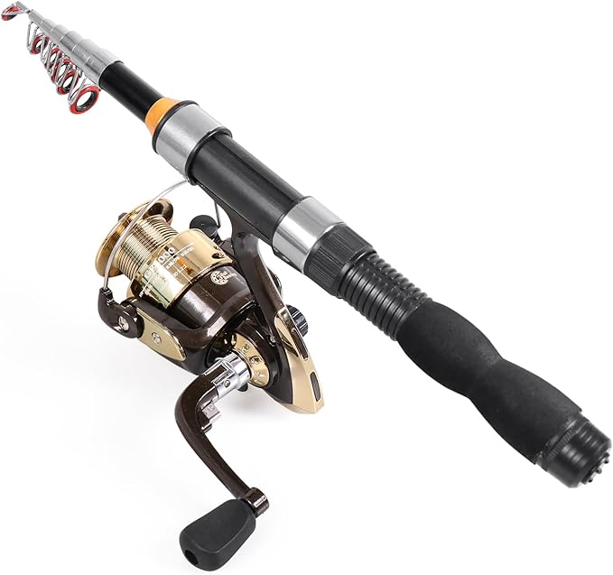 Telescopic Collapsible Extendable Fishing Rod - Image 7