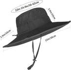 Sun Hats for Men Women Fishing Hat UPF 50+ Breathable Wide Brim Summer UV - Image 3