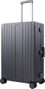 TRAVELKING All Aluminum Luggage Zipperless Hard Shell Luggage Case by TRAVELKING