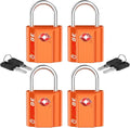 TSA Approved Luggage Locks, Ultra-Secure Dimple Key Travel Locks by Forge