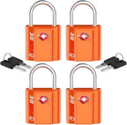 TSA Approved Luggage Locks, Ultra-Secure Dimple Key Travel Locks by Forge