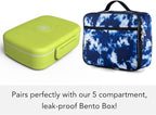 Fenrici Tie Dye Lunch Box for Boys, Kids Insulated Lunch Bag for School - Image 7