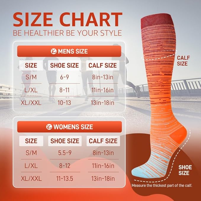 Kickticks 4 Pairs Compression Socks - Image 6