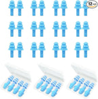 Ear Plugs for Sleeping, 12 Pair Earplugs Noise Canceling Soft Silicone Ear Plug by AXBUS