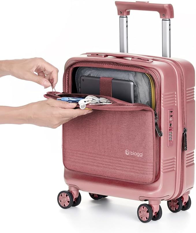 biaggi Runway Hybrid Expandable Underseat Carry-On – Lightweight TSA-Approved - Image 6