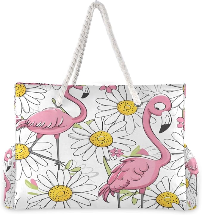 senya Large Beach Bags Totes Canvas Tote Shoulder Bag Soft Wave Water Resistant - Image 2