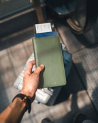 VULKIT Passport Holder Wallet RFID Blocking Travel Wallet - Image 6