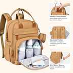 BabbleRoo Diaper Bag Backpack - Image 6