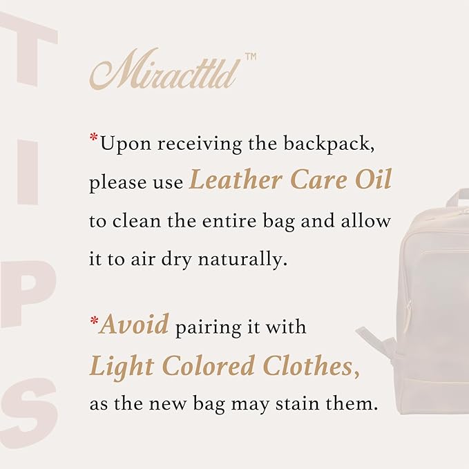 Leather Backpack for Men 15.6" Laptop Backpack 100% Madagascar top-Grain - Image 7