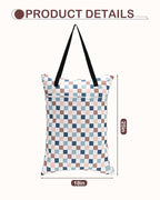 ALVABABY 2 Pack Large Wet Dry Bag Waterproof Hanging Cloth Diaper - Image 3