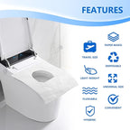 TenFans Flushable Water-Soluble Toilet Seat Covers - Image 4