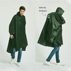 longsinger Rain Poncho for Adult, Waterproof Rain Poncho - Image 8