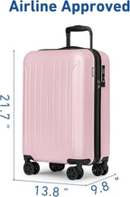 KYME Suitcase Hardshell With Double Spinner Wheels, PC+ABS TSA Lock Travel - Image 4