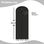 Dress Bags for Gowns Long, Suit Bag Cover for Storage and Travel, - Image 2