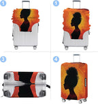 Luggage Cover Washable Suitcase Protector Anti-scratch Suitcase cover Fits - Image 4