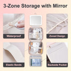 Glint&Glide Travel Makeup Bag - Image 5