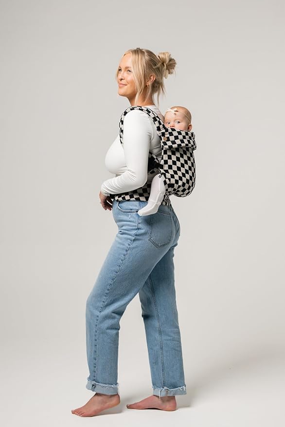 Mabē Monarch Ergonomic Baby Carrier – Premium Cotton Soft Structured Newborn to - Image 4