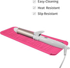 2 Pack Silicone Heat Resistant Travel Pouch for Straighteners, Crimpers, Curling Wands, Flat Irons and Hot Hair Styling Tools