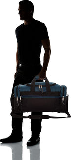 DALIX 17" Blank Duffle Bag Duffel Bag Travel Size Sports Durable Gym Bag - Image 7