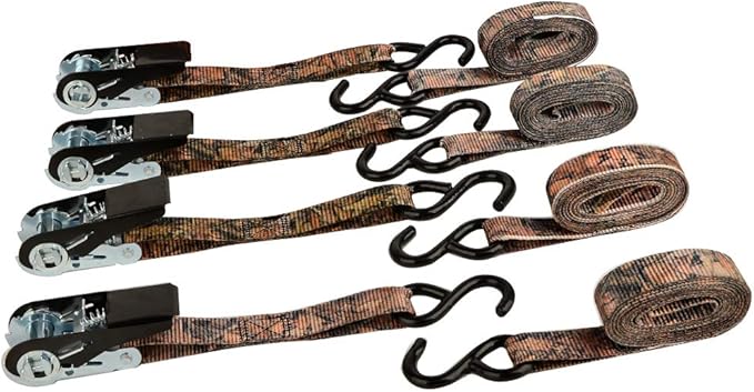 XSTRAP STANDARD Ratchet Tie Down Straps 4 Pk 10 Ft- 300 Lbs Load Cap- 900 Lbs - Image 6
