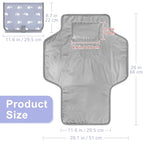 Accmor Portable Diaper Changing Pad, Waterproof Baby Changing Mat, Foldable - Image 6