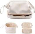 Teen Girl Gifts Trendy Stuff, Initial Makeup Bags, Personalized Double Layer by Vogewood