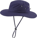 Home Prefer UPF50+ Mens Sun Hat Wide Brim Fishing Hat Sun Protection Beach by HomePreferHatsCaps