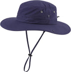 Home Prefer UPF50+ Mens Sun Hat Wide Brim Fishing Hat Sun Protection Beach by HomePreferHatsCaps