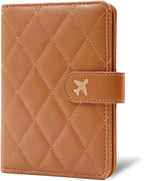 Melsbrinna Premium Leather Passport Holder Covers Case, Waterproof Rfid by Melsbrinna