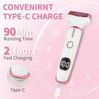 Electric Razors LED Display for Women Men, 2025 Wet/Dry Lady Shaver, 4 in 1 - Image 3