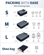 ECOHUB 4 Set /6 Set Packing Cubes - Image 2