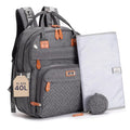BabbleRoo Extra Large Diaper Bag Backpack, Expandable Baby Bag by BabbleRoo