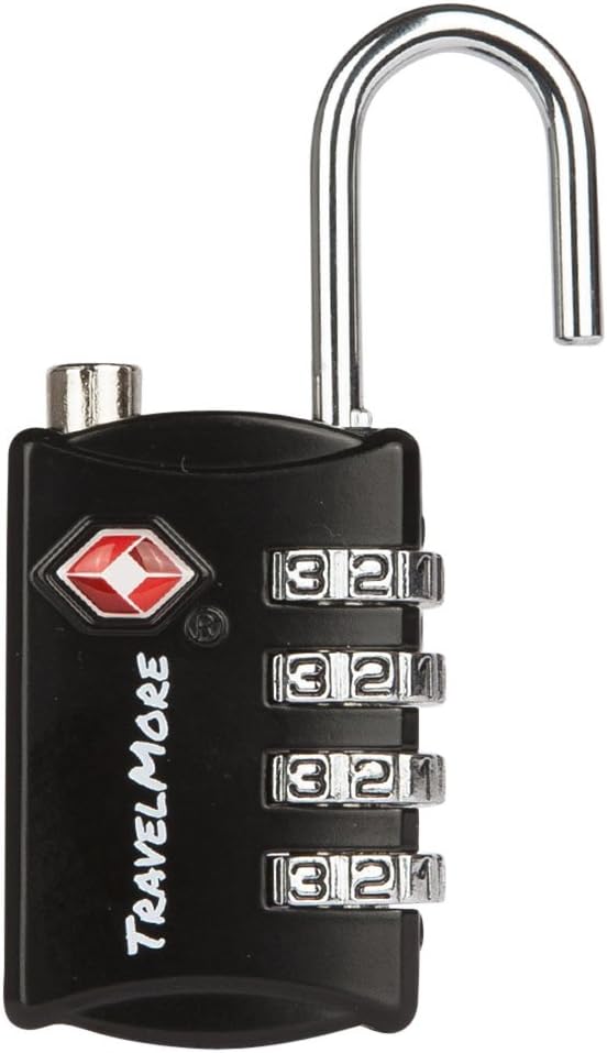 TSA Luggage Locks with 4 Digit Combination – Heavy Duty Set Your Own Padlocks - Image 3