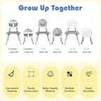 HONEY JOY 5-in-1 High Chair, Convertible Highchair - Image 8