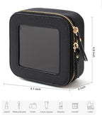 Travel Clear Makeup Bag Set, TSA Approved Cosmetic Bag Case - Image 5