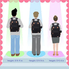 iniuniu Diaper Bag Backpack, 4 in 1 kit Large Unisex Baby Bags - Image 9